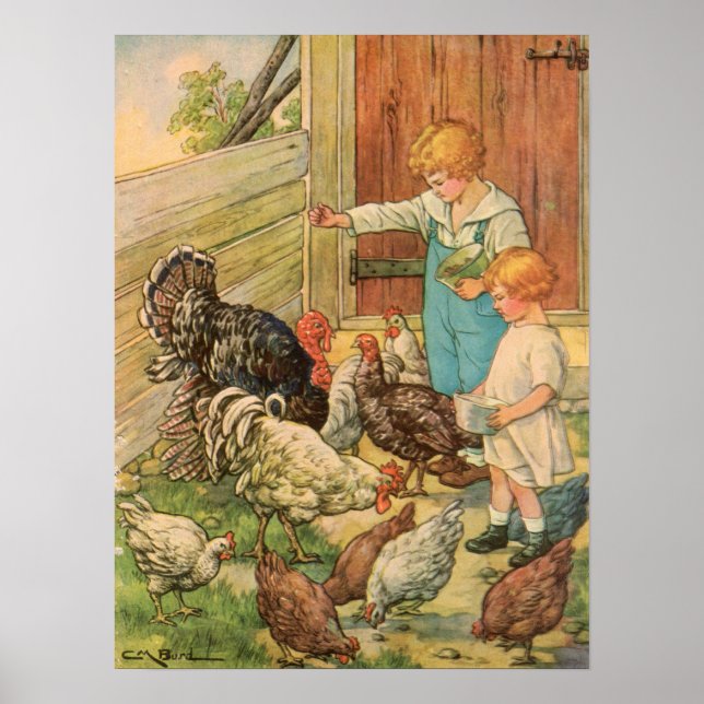 Early Farm Scenes Poster (Front)