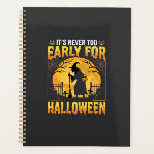 Early for Halloween Witch Graveyard Vintage Design Planner