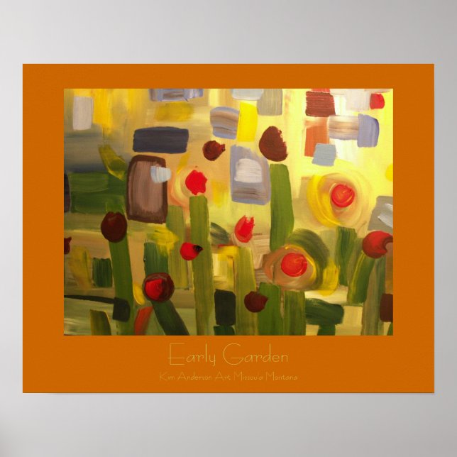 Early Garden Poster (Front)