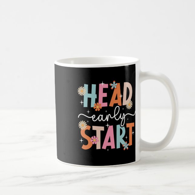 Early Head Start Student First Day Of Head Start T Coffee Mug (Right)