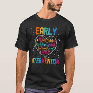 Early Intervention Appreciation Week Back to Schoo T-Shirt