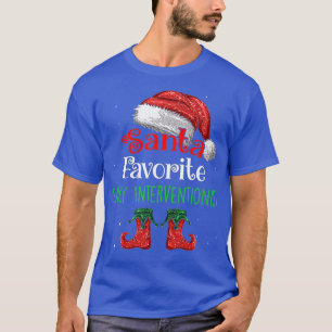 Early Interventionist Santa Favourite Claus Christ T-Shirt