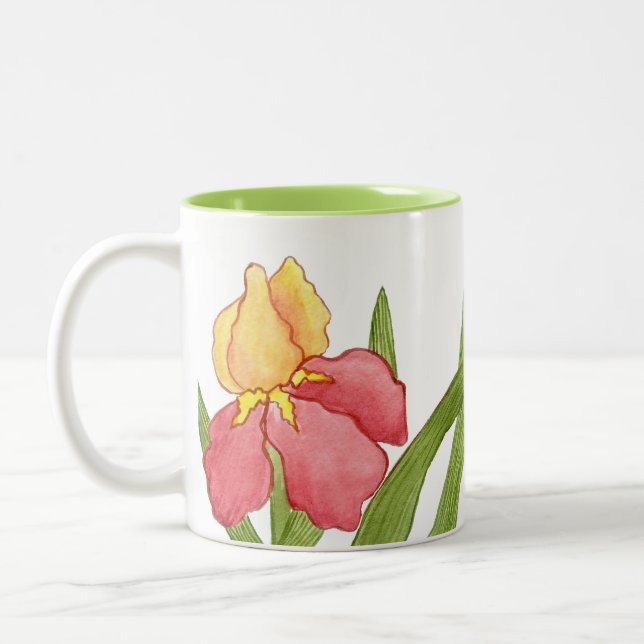 Early Iris Mug (Left)