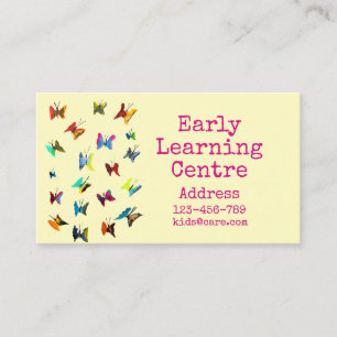 Early Learning Centre butterfly Business Card