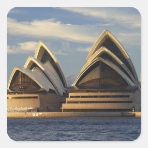 Early Light on Sydney Opera House, Sydney, New Square Sticker
