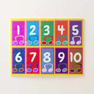Early Maths Numbers 1 to 10 Puzzle