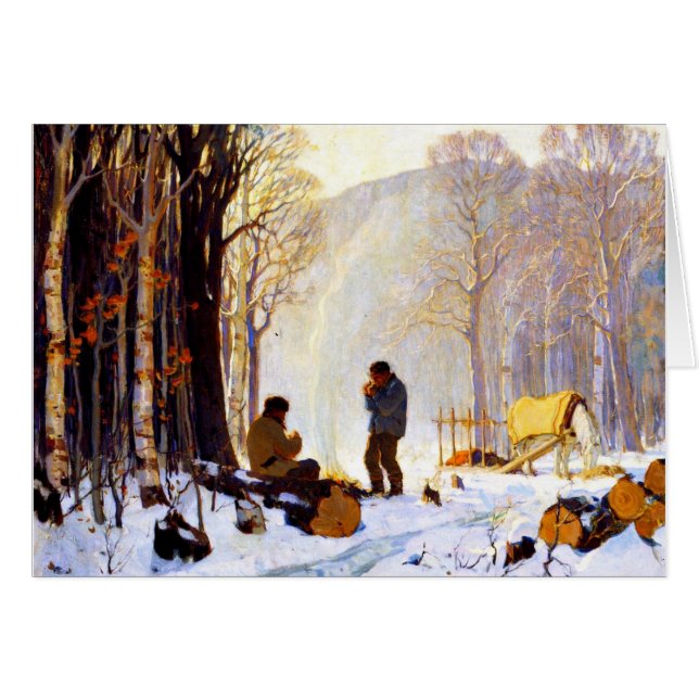 Early Morning in the Woods (Front Horizontal)