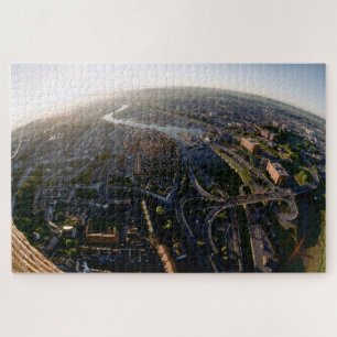 Early Morning Over Bristol. Jigsaw Puzzle
