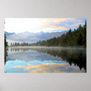 Early Morning Reflections Landscape Poster