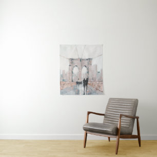 Early Morning Stroll - New York Tapestry
