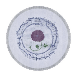 Early Music Manuscript Flower Cutting Board