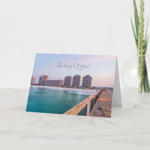 Early Navarre Beach Florida Fishing Thinking Of U Card