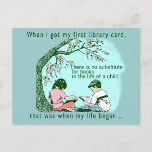 Early Reading Postcard