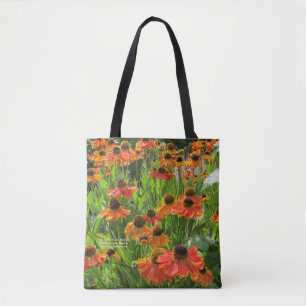 Early Sabin's Flowers Helenium Tote Bag
