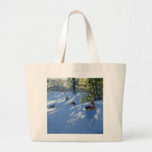 Early snow Darley Park Derby Large Tote Bag