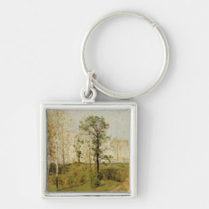 Early Spring at Weimar, 1876 Key Ring