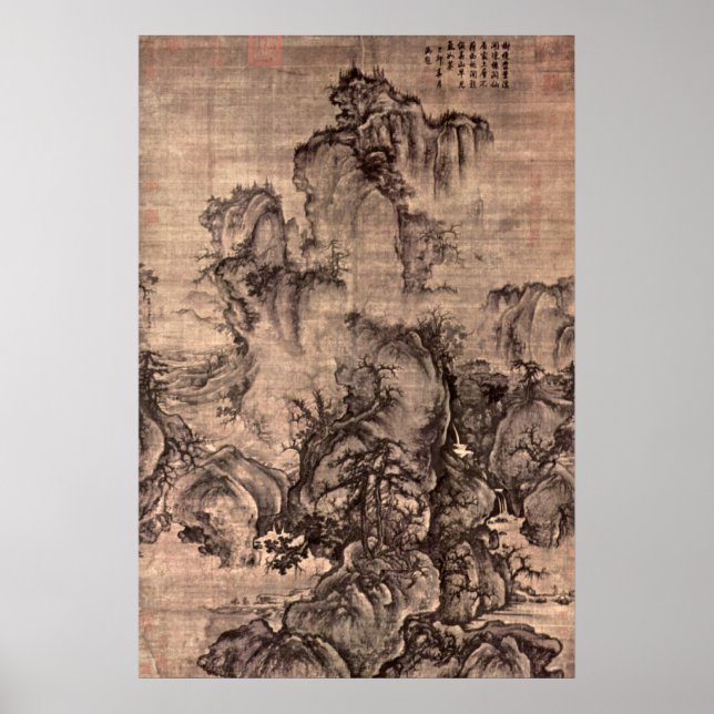 Early Spring by Guo Xi Poster (Front)