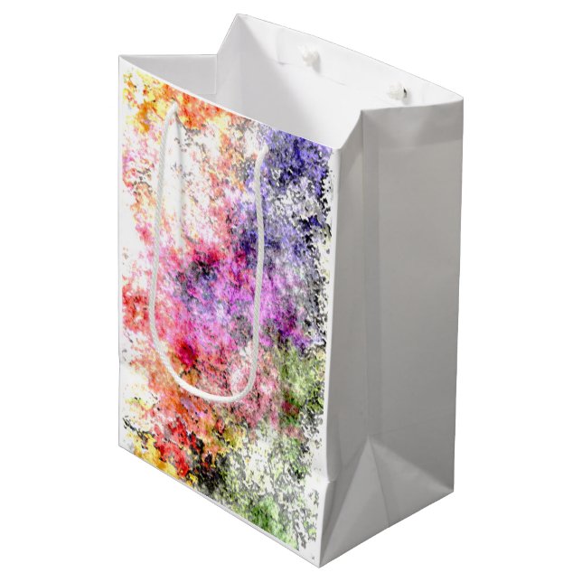 "Early Spring" Glossy Gift Bag (Front Angled)