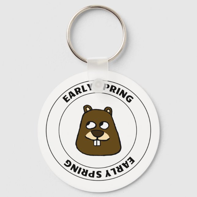 Early Spring Key Ring (Front)