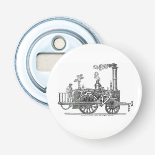 Early Steam Locomotive Bottle Opener
