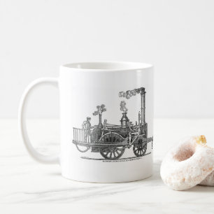 Early Steam Locomotive Coffee Mug