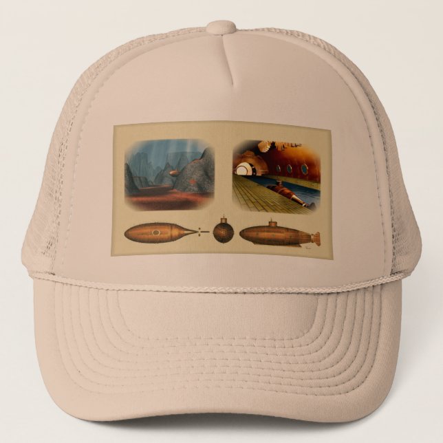 early submarine trucker hat (Front)