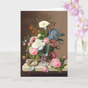 Early Summer Flowers , Severin Roesen Card