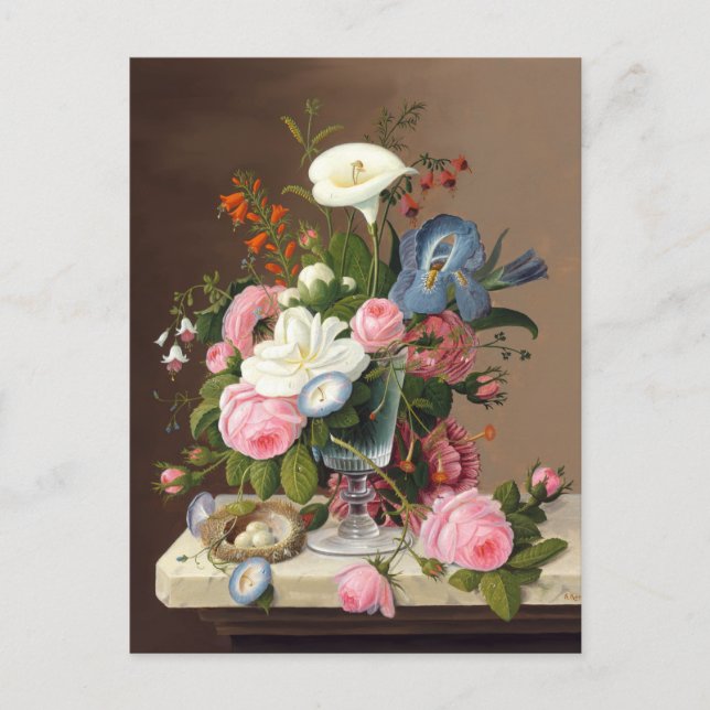 Early Summer Flowers , Severin Roesen  Postcard (Front)