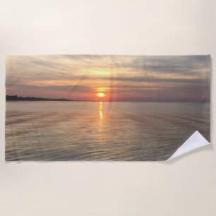 Early Sunset Beach Towel