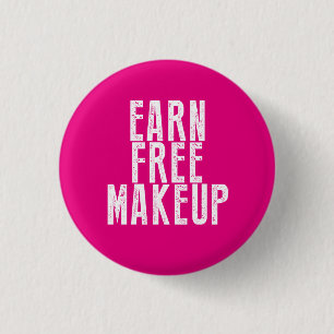 Earn Free Makeup - Younique 3 Cm Round Badge