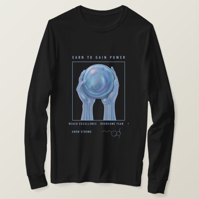 Earn to Gain Power T-Shirt (Design Front)