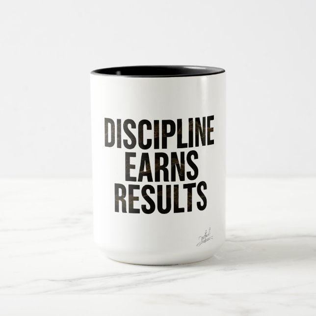 Earned Premium Fitness and Motivation Design Mug (Center)