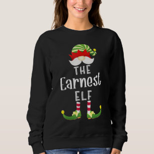 Earnest Elf Group Christmas Pajama Party Sweatshirt
