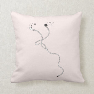 Earphones with Notes American Mojo Pillows