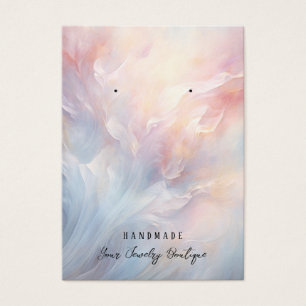 Earring Abstract Clouds Jewellery Display Cards