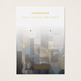 Earring Abstract Modern Jewellery Display Cards