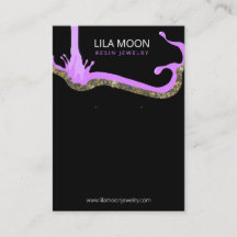 Earring Card For Resin Earrings Business