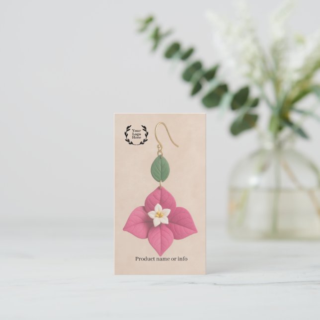 Earring Display Card |colourful Jewelery Display (Standing Front)