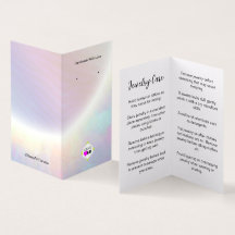 Earring Display Card with Your Logo
