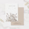 Earring Jewellery Display Card • Earthy Floral