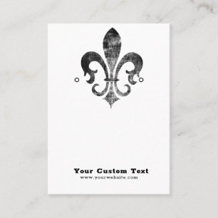 Earring Jewellery Display Card • Fleur De Lis Fren