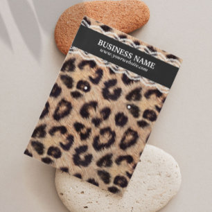 Earring Jewellery Display Modern Leopard Print