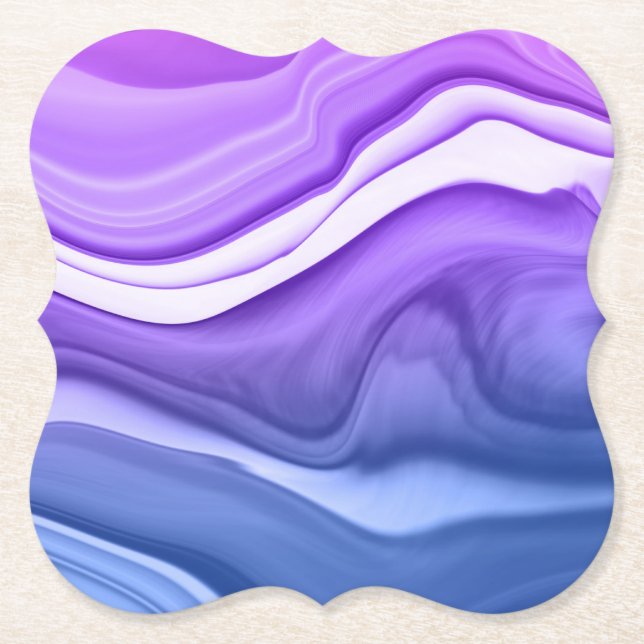 Earrings Paper Coaster (Front)