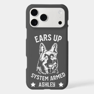 Ears Up System Armed German Shepherds Funny