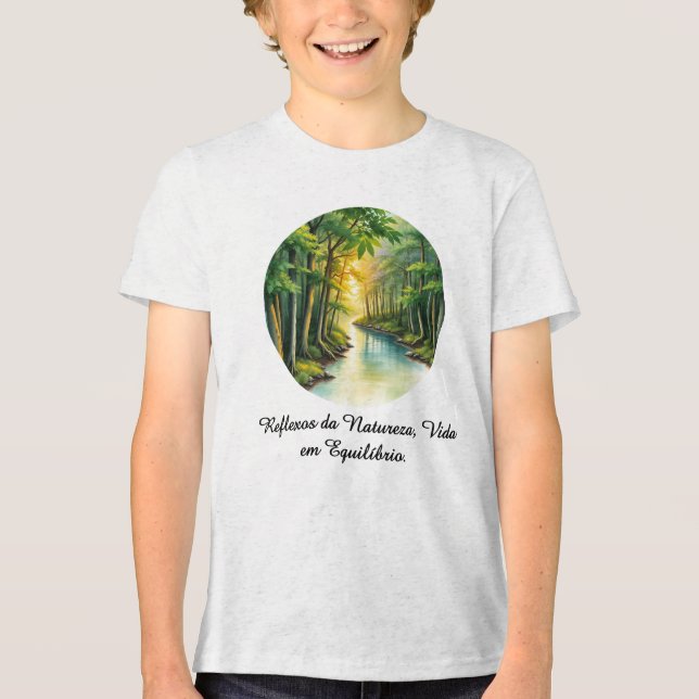 Earth-2 Reflections Masc Basic Youth Shirt (Front)