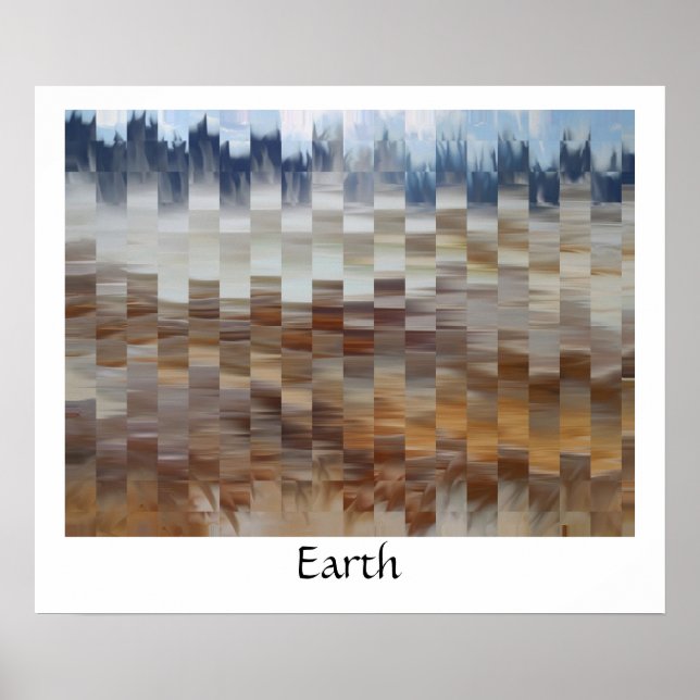 Earth - Abstract Poster (Front)