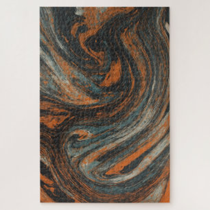 Earth Abstraction Jigsaw Puzzle