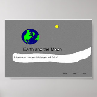Earth and Moon #11 Poster