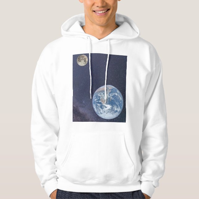 Earth and moon hoodie (Front)