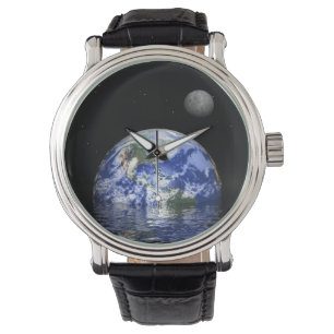 Earth And Moon Space Watch